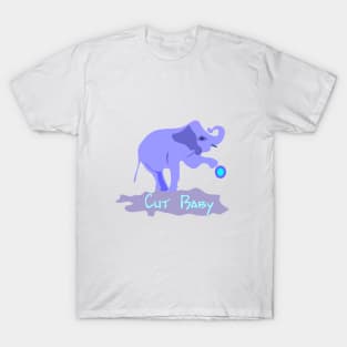 Cut Baby Elephantine T-Shirt